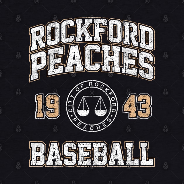 Rockford Peaches Baseball by huckblade